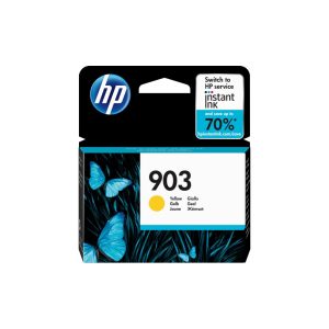 HP 903 Yellow Original Ink Cartridge (T6L95AE)...