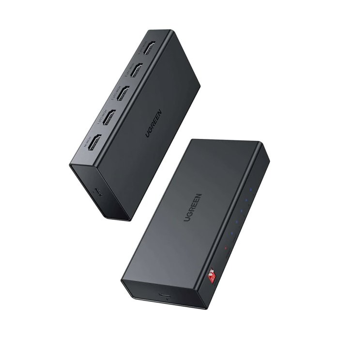 UGreen HDMI Splitter 1 in 4 Out, 4K@60Hz with EDID - Black