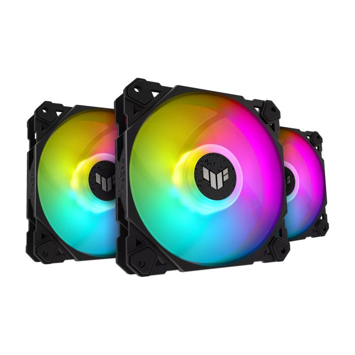 Asus TUF Gaming TF120 ARGB Triple Fan Kit with Controller - Image 3