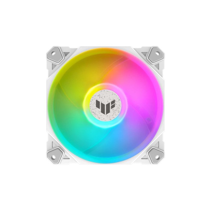 Asus TUF Gaming TF120 ARGB Triple Fan Kit with Controller - White - Image 3