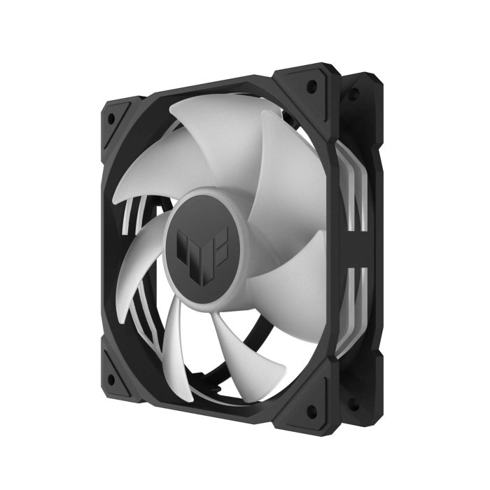 Asus TUF Gaming TR120 ARGB Reverse Fan Single Pack - Black - Image 2