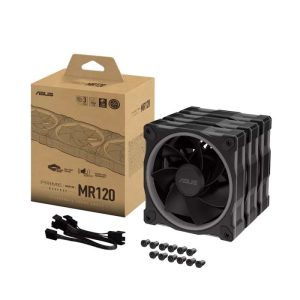 Asus Prime MR120 Reverse ARGB Fans Triple Pack - Black