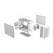 Asus Prime AP201 Micro ATX 33L Left Side Tempered Glass Panel Case Without Fan - White - Image 8