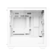 Asus A21 Plus Micro ATX Tower Tempered Glass Side Panel Case 4 ARGB Fan - White - Image 9