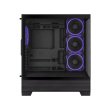 Asus A31 Plus Mid Tower Front Side & Left Side Tempered Glass Panel Case With 4 Fan RGB - Black - Image 9