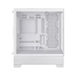 Asus A31 Plus Mid Tower Front Side & Left Side Tempered Glass Panel Case With 4 Fan RGB - White - Image 9