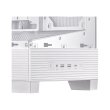 Asus A31 Plus Mid Tower Front Side & Left Side Tempered Glass Panel Case With 4 Fan RGB - White - Image 8