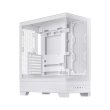 Asus A31 Plus Mid Tower Front Side & Left Side Tempered Glass Panel Case With 4 Fan RGB - White - Image 6