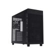 Asus Prime AP303 Mid Tower Mesh Steel Tempered Glass ABS Plastic Case With 1 Fans - Black - Image 4