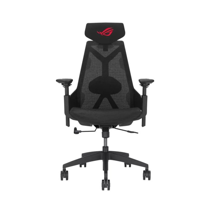 Asus SL400C ROG Destrier Core Ergo Gaming Chair Futuristic Cyborg Design, Adjustable, Breathable Durable - Black