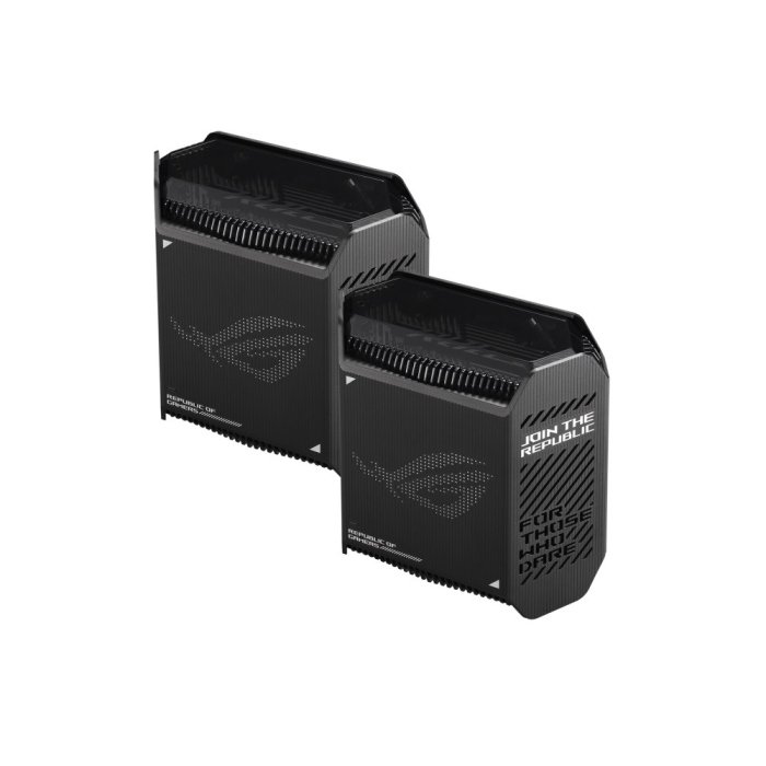 Asus ROG Rapture GT6 WiFi 6 Tri-Band Gaming Mesh System ( Pack of 2) - Black - Image 2