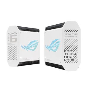 Asus ROG Rapture GT6 WiFi 6 Tri-Band Gaming Mesh System ( Pack of 2) - White