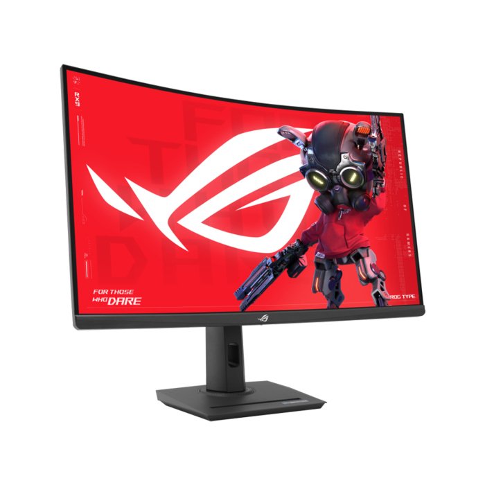 Asus ROG Strix (XG32WCMS) 32" QHD 280Hz 1Ms Type-C, HDR 400, With AMD FreeSync Premium Curved Gaming Monitor - Image 3