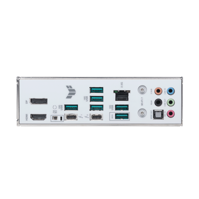 Asus TUF GAMING Z890-PRO WIFI 7, DDR5 ATX Motherboard - White - Image 2