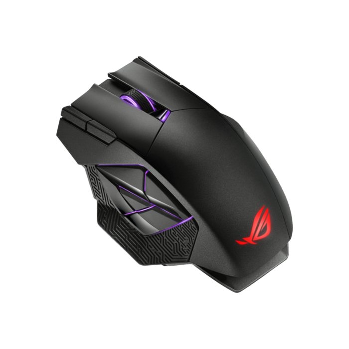 Asus P707 Rog Spatha X Wireless / Wired Gaming Mouse - Black - Image 3
