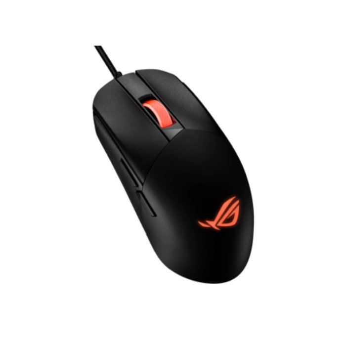 Asus ROG Strix Impact III Wried RGB Optical Gaming Mouse with 12,000 DPI - Black - Image 3