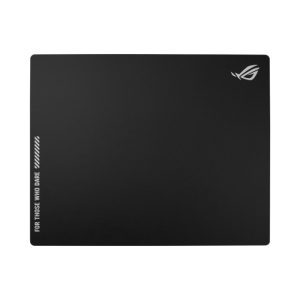 Asus Rog MoonStone Ace L Tempered Glass Gaming Mouse Pad (Black)