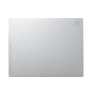 Asus Rog MoonStone Ace L Tempered Glass Gaming Mouse Pad (White)