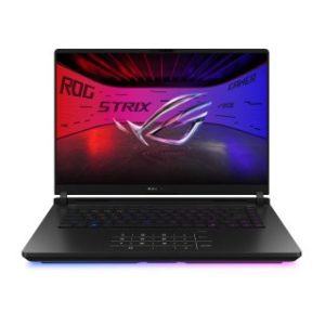 Asus ROG Strix SCAR 16 G635LW-RW062W Gaming Laptop, Ultra 9 275HX Processor, 64GB DDR5 RAM, 2TB NVMe SSD, 16" 2.5K ROG Nebula HDR Display 240Hz, RTX 5080 16GB VGA, Backlit Chiclet Keyboard Per-Key RGB, Aura Sync Light Bar, Win 11 Home - Off Black