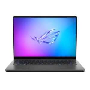 Asus Rog Zephyrus (GA403UP-CS96) Gaming Laptop, AMD Ryzen 9-270 Processor, 32GB RAM 1TB NVMe SSD, RTX 5070 8GB 14" WQXGA OLED 120Hz Display, RGB Backlit Keyboard, Windows 11 Home - Eclipse Grey | 90NR0LV1-M00080