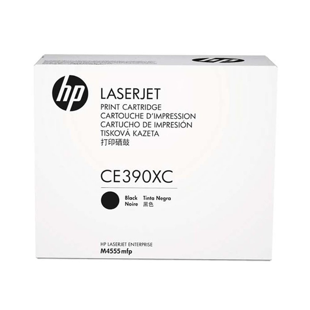 HP 90XC Black Contract Toner Cartridge (CE390XC)...