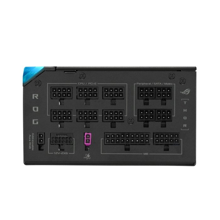 Asus ROG Thor 80PLUS PLATINUM III 1000W ATX 3.1 Compatible, Magnetic OLED Display, Gaming Power Supply - Image 2