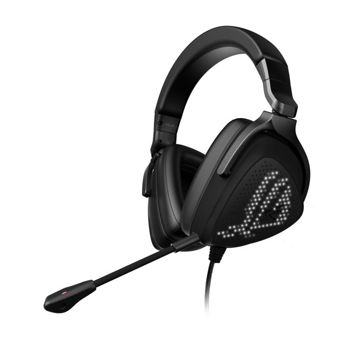Asus ROG Delta S Animate Wired Gaming Headset Noise-Canceling Mic Compatible with PC PlayStation 4/ 5 Nintendo Switchâ„¢