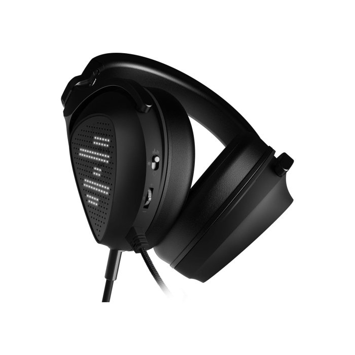 Asus ROG Delta S Animate Wired Gaming Headset Noise-Canceling Mic Compatible with PC PlayStation 4/ 5 Nintendo Switchâ„¢ - Image 2