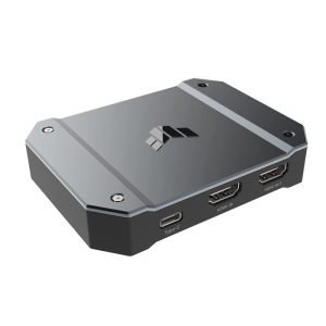 Asus TUF Gaming Capture Box - CU4K30 240 FHD FPS 4K Resolution Supported Plug And Play USB Type-C Console Party Chat With RGB Lighting