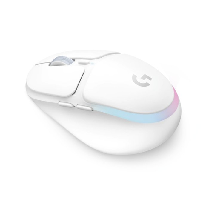 Logitech G705 Customizable Light synch RGB Lighting, Lightspeed Wireless/Bluetooth/Wired Lightweight Gaming Mouse For PC & Mac - White Mist - Image 2