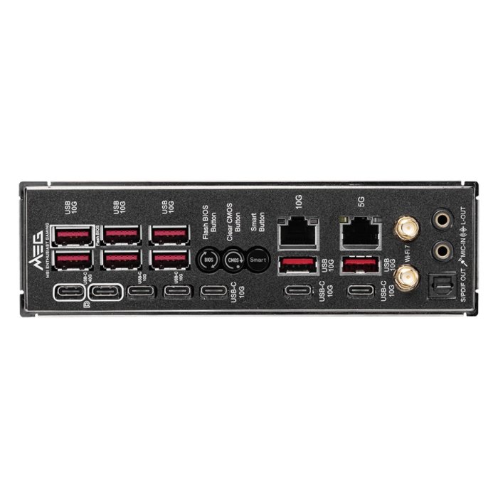MSI AMD MEG X870E GodLike DDR5 Gaming MotherBoard - Image 2