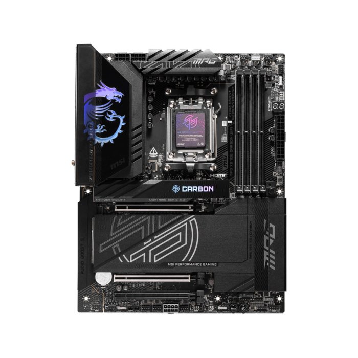 MSI AMD MPG X870E Carbon WIFI DDR5 Gaming MotherBoard - Image 3