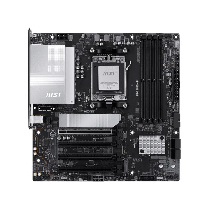 MSI PRO B850M-P – mATX AM5 DDR5 Motherboard| 911-7E71-005 - Image 3