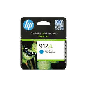 HP 912XL High Yield Cyan Original Ink Cartridge (3YL81AE)...