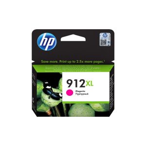 HP 912XL High Yield Magenta Original Ink Cartridge (3YL82AE)...