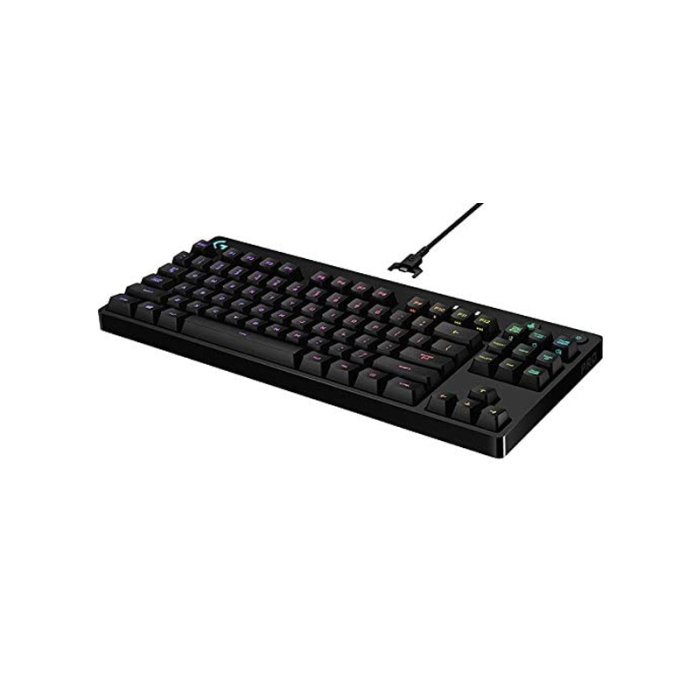 Logitech G Pro RGB TKL Mechanical Gaming KeyBoard GX Blue Clicky Switch - Image 3