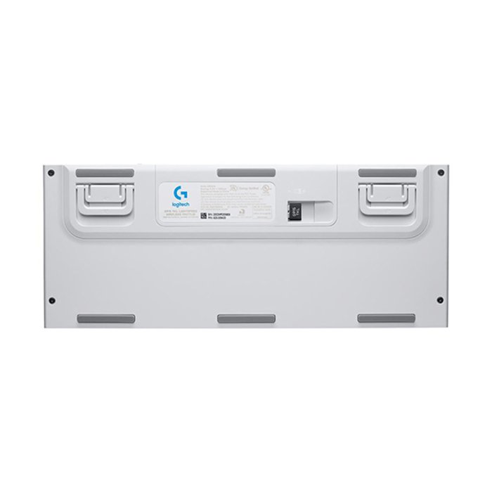 Logitech G915 Tenkeyless Light Speed Wireless RGB Mechanical Gaming KeyBoard GL Tactile Switch - White - Image 2