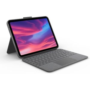 Logitech Combo Touch for iPad (10th Gen) - Oxford Grey