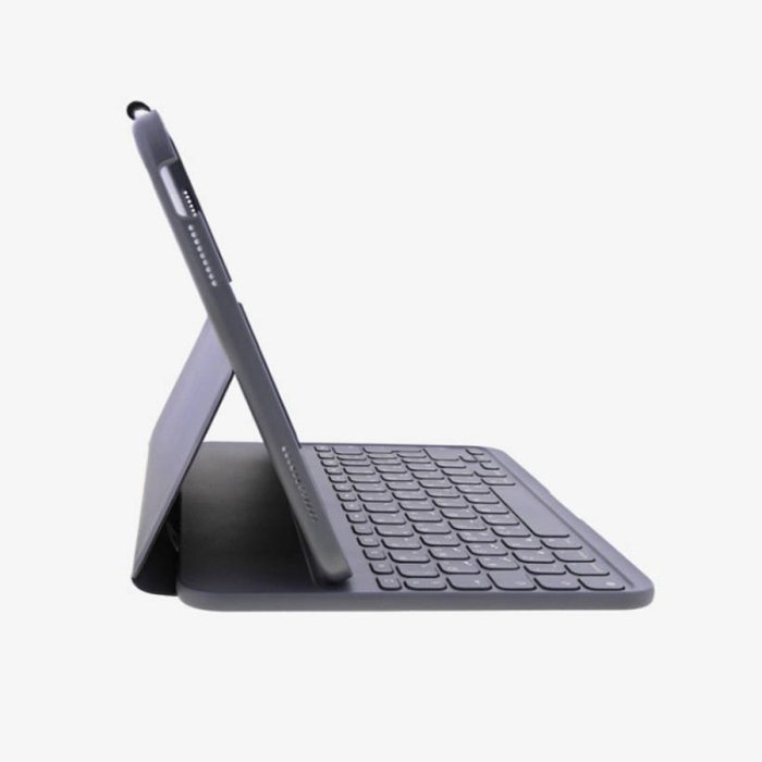 Logitech Slim Folio Keyboard & Case For IPad 10th Generation - Grey - Image 2