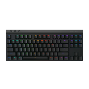 Logitech G515 TKL LIGHTSPEED Low-Profile Wireless Gaming Keyboard Tactile Switch - Black