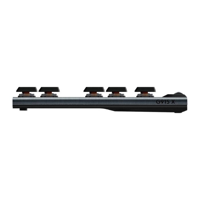 Logitech G915 X Lightspeed TKL Low-Profile Wireless Gaming Keyboard Key Control, LightSync RGB, Low-Profile Mechanical Switches - Black - Image 2