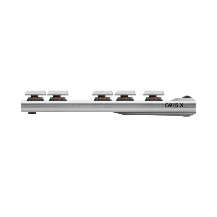 Logitech G915 X LIGHTSPEED TKL Mechanical Keyboard, Tactile Switches, Double-Shot PBT Keycaps, LIGHTSYNC RGB Illumination, Tri-Mode Connectivity, English (US) Layout, White | 920-012737 - Image 2