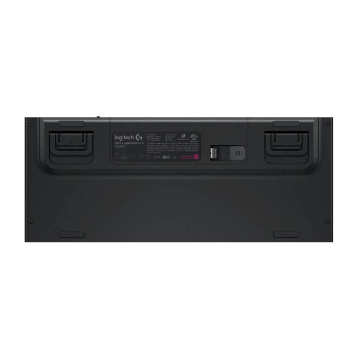 Logitech G915 X LIGHTSPEED TKL Mechanical Keyboard, Clicky Switches, Double-Shot PBT Keycaps, LIGHTSYNC RGB Illumination, Tri-Mode Connectivity, English (US) Layout, Black | 920-012757 - Image 2