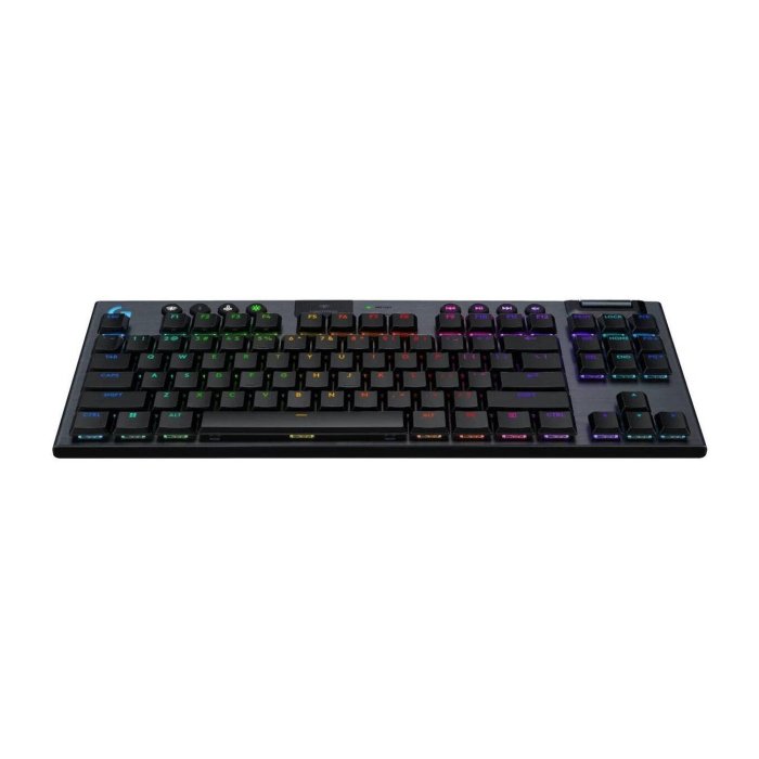 Logitech G915 X LIGHTSPEED TKL Mechanical Keyboard, Clicky Switches, Double-Shot PBT Keycaps, LIGHTSYNC RGB Illumination, Tri-Mode Connectivity, English (US) Layout, Black | 920-012757 - Image 3