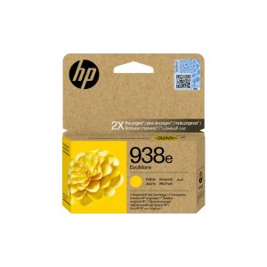HP 938e EvoMore Yellow Original Ink Cartridge (4S6Y1PE)...