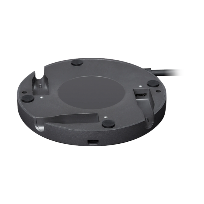 Logitech Rally Mic Pod Hub, Customize Microphone Placement, 3x 12-Pin Connections, Under-Table Mounting Hardware - Black - Image 2
