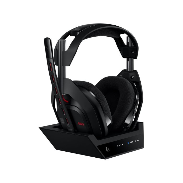 Astro A50 LightSpeed Gen 5 Wireless/Bluetooth/Wired+Base Station Dolby Atmos + Windows Sonicâ„¢ Spatial Audio Compatible, Pro-Grade Broadcast Quality. For PC,Xbox,PS5,Nintedo & Mobile Devices- Black