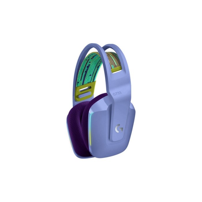 Logitech G733 Light Speed Wireless RGB Gaming Headset - Lilac For PC & PS4 - Image 2