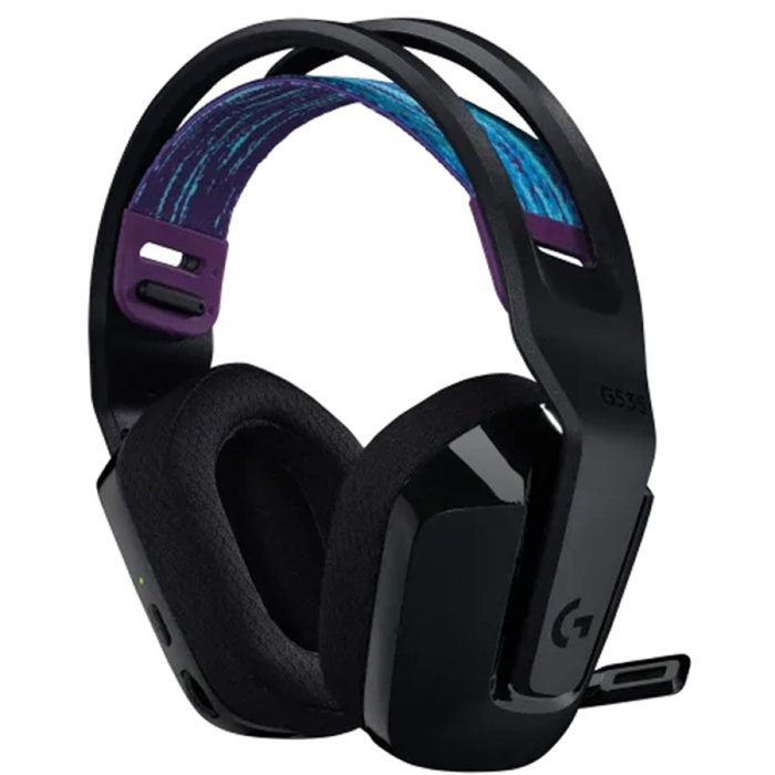 Logitech G535 Lightspeed Wireless Gaming Headset - Black - Image 3