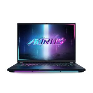 GIGABYTE AORUS MASTER 16 AM6H Gaming Laptop, Intel Core Ultra 9 275HX Processor, 32GB DDR5 Ram, 1TB SSD NVMe, RTX 5080 16GB VGA, 16’’ QHD+ 240Hz Display, 3-Zone RGB Backlit Keyboard (Arabic / English), Windows 11 Pro - Black